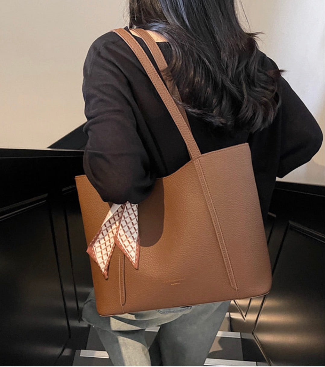 Large Shoulder Tote Bag
