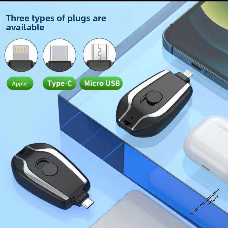 Mini Keychain Portable Charger