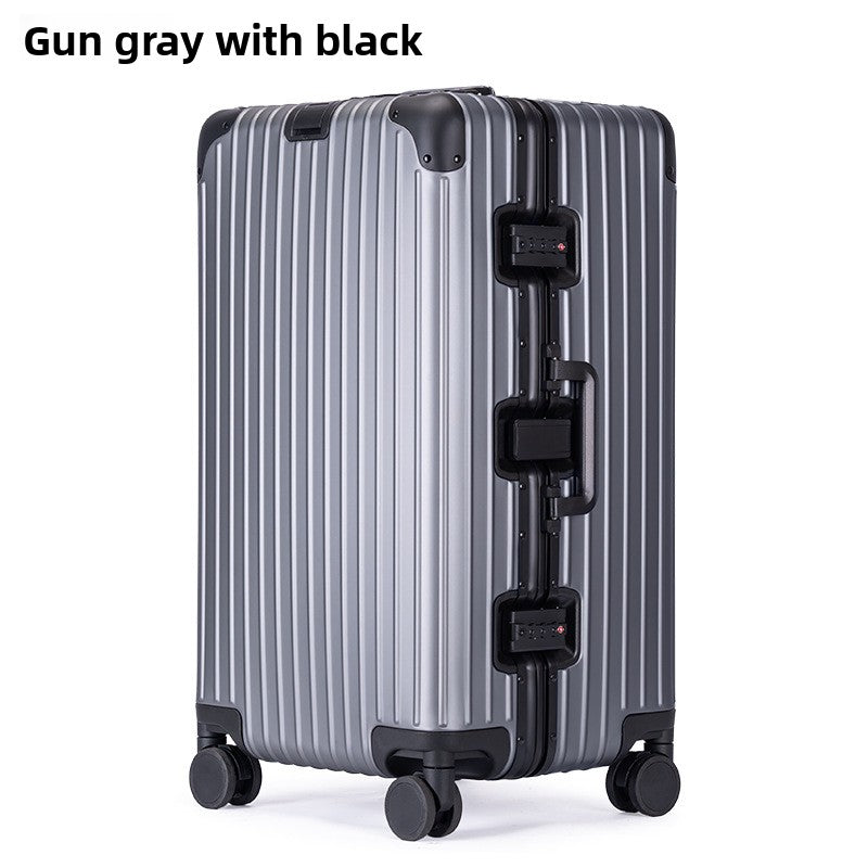 Aluminum Magnesium Alloy Suitcase with TSA Lock