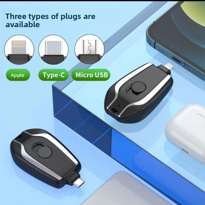 Mini Keychain Portable Charger