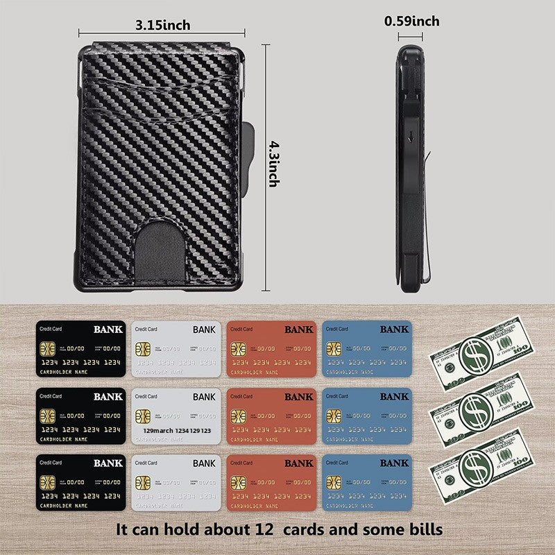 Carbon Fiber Ultra-Thin Card Holder