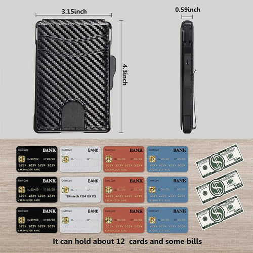 Carbon Fiber Ultra-Thin Card Holder
