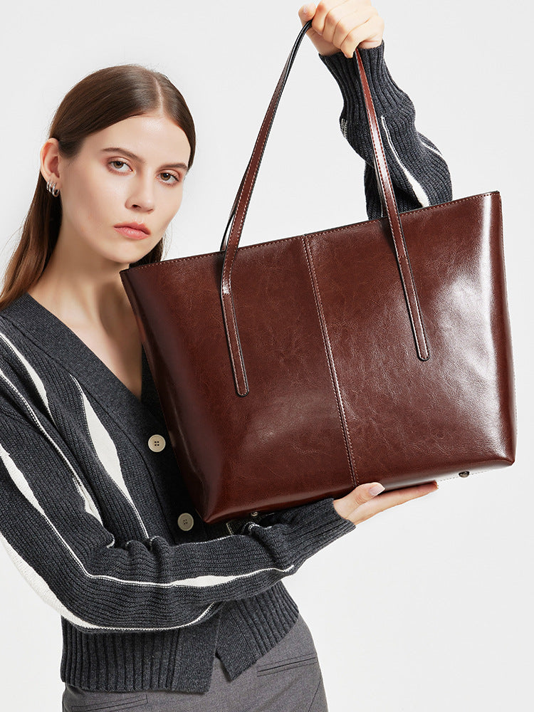 Genuine Leather Tote Bag