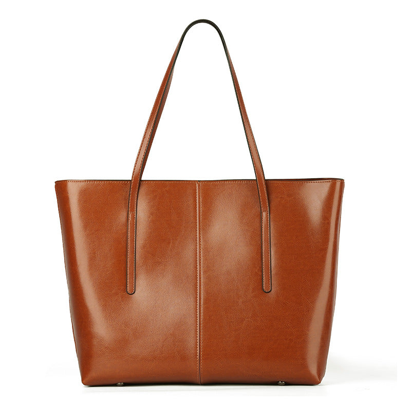 Genuine Leather Tote Bag